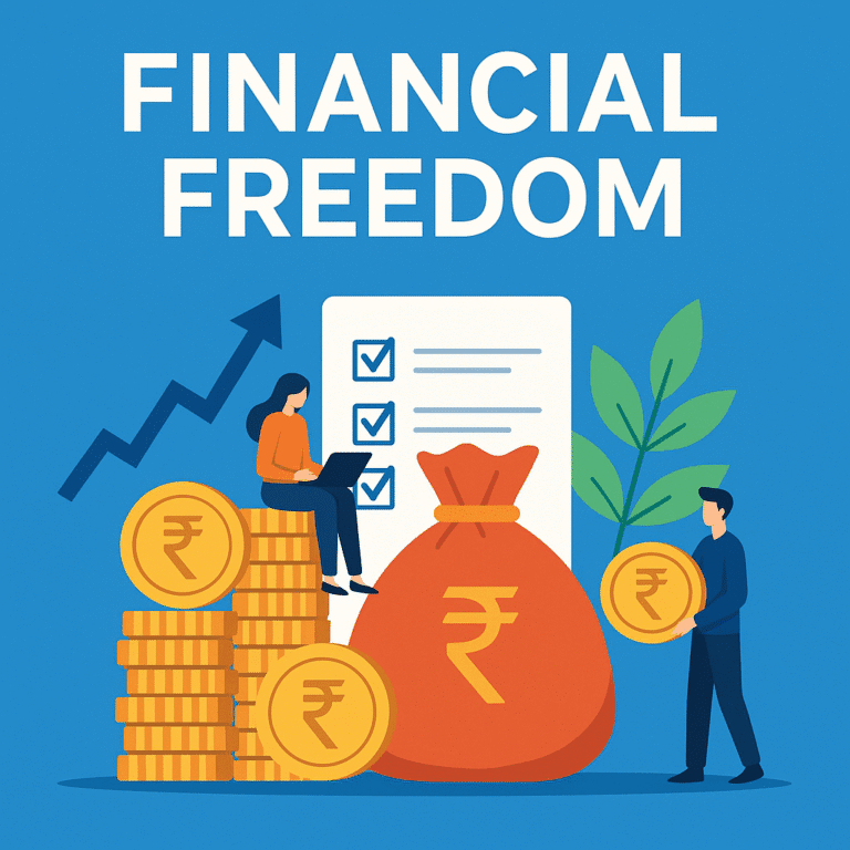 How to Achieve Financial Freedom in India: A Beginner’s Guide (2025)